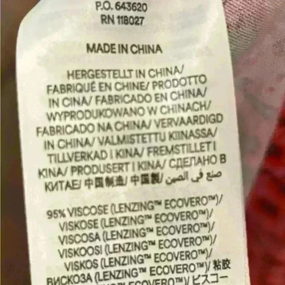 Boden Yoke Detail Jersey Mini Dress Pink Floral Tie Waist NWT size 4P - Picture 13 of 14